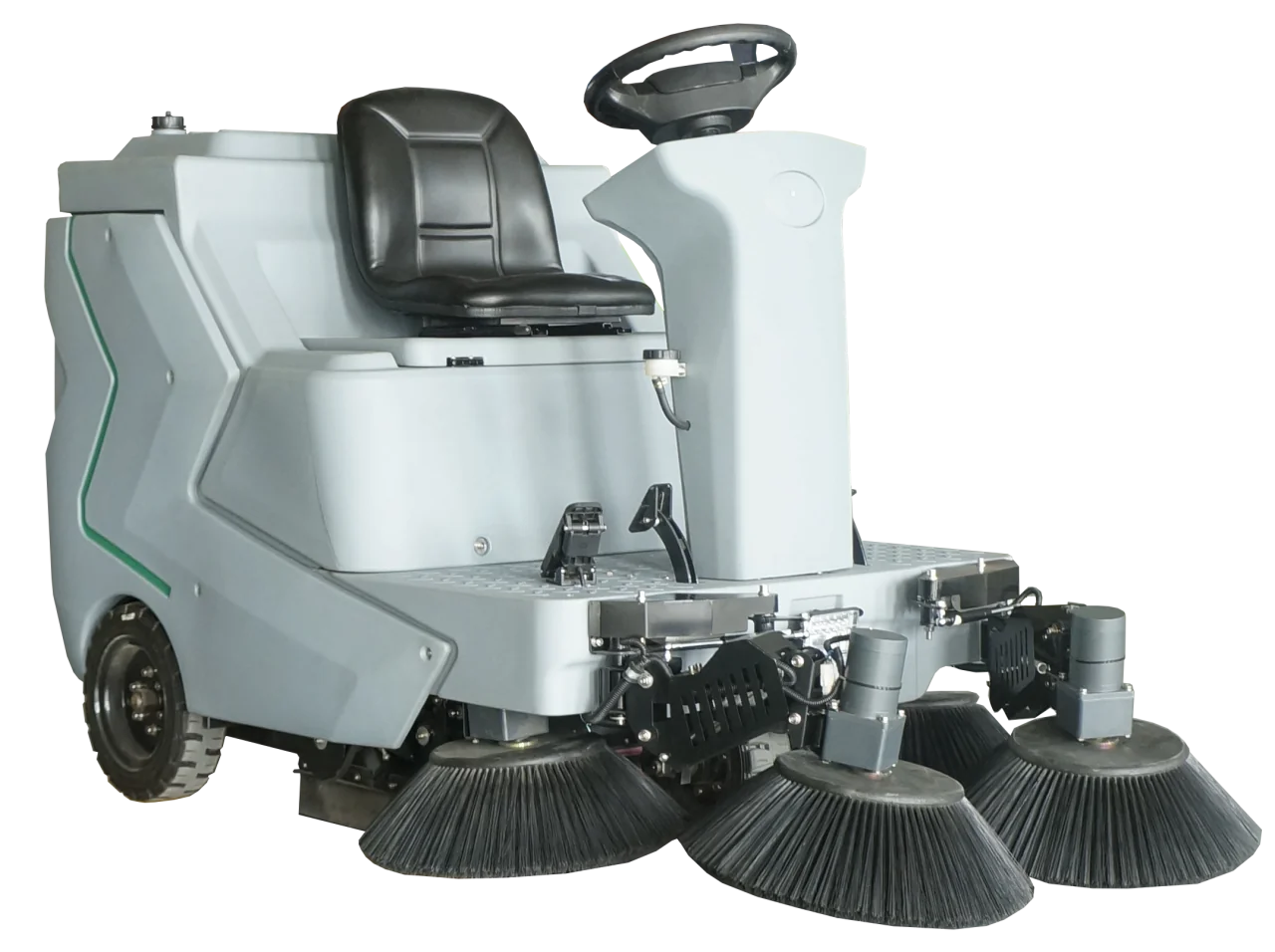 RONLON S1800 Ride On Road Sweeper Floor Cleaning Machine